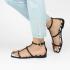 Sandale dama piele naturala DiAmanti Scarlet negru